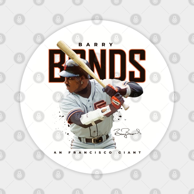 Barry Bonds Magnet by Juantamad